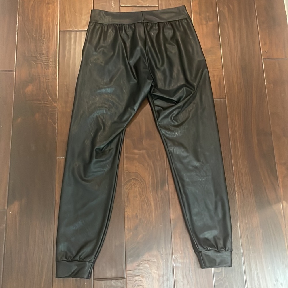 Commando Faux Leather Joggers